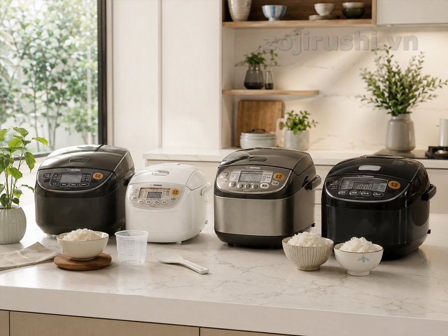 Cách chọn nồi cơm điện Zojirushi phù hợp với gia đình Việt 2 Cách chọn nồi cơm điện Zojirushi