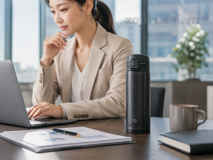 Cách chọn bình giữ nhiệt Zojirushi cho đi làm, đi học và du lịch 2 Cách chọn bình giữ nhiệt Zojirushi cho đi làm, đi học và du lịch