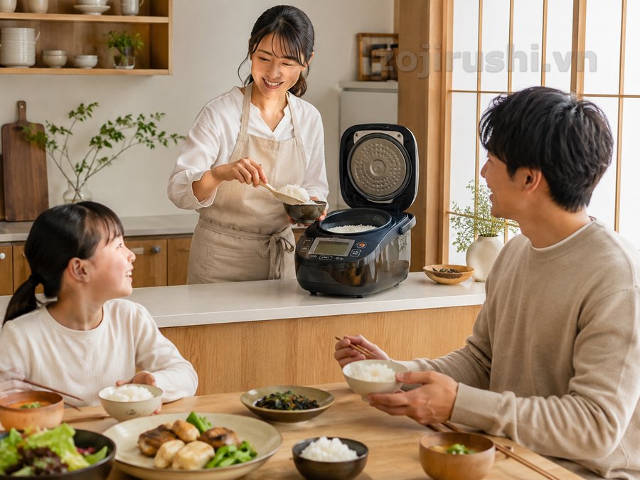 Kinh nghiệm dùng chế độ giữ ấm nồi cơm điện Zojirushi đúng cách 1 Kinh nghiệm dùng chế độ giữ ấm nồi cơm điện Zojirushi đúng cách
