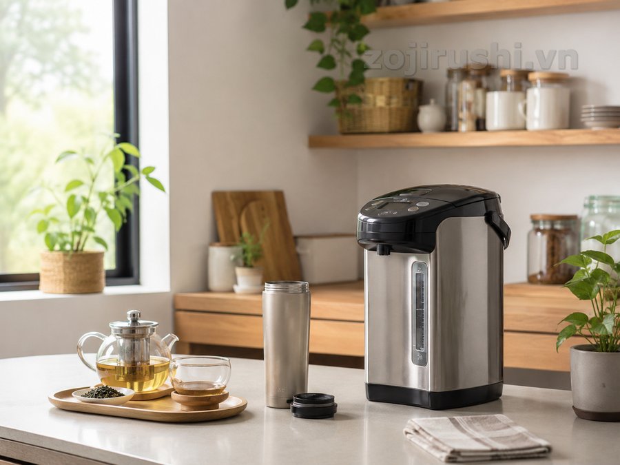 Cách sử dụng bình thủy điện Zojirushi