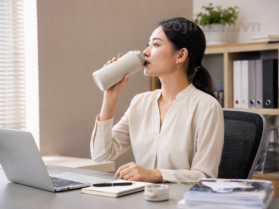 Cách sử dụng bình giữ nhiệt Zojirushi để giữ nóng lạnh tốt hơn 1 Cách sử dụng bình giữ nhiệt Zojirushi