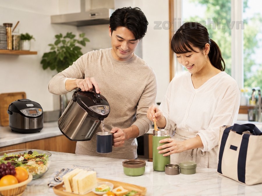 Mẹo dùng Zojirushi trong gia đình để tiết kiệm thời gian mỗi ngày 1 Mẹo dùng Zojirushi trong gia đình