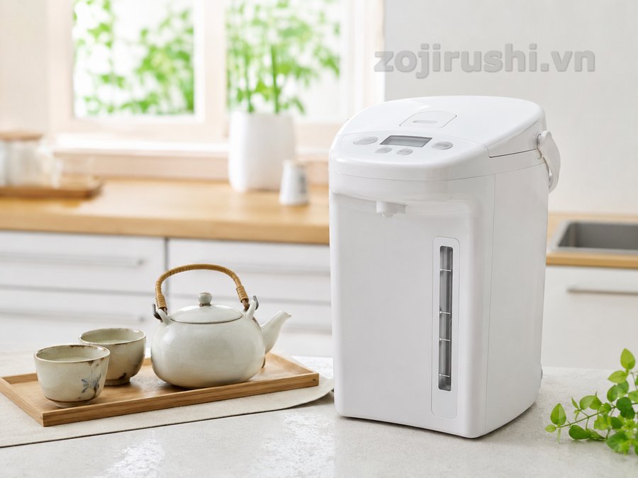 Cách vệ sinh bình thủy điện Zojirushi và xử lý cặn nước an toàn 2 Cách vệ sinh bình thủy điện Zojirushi