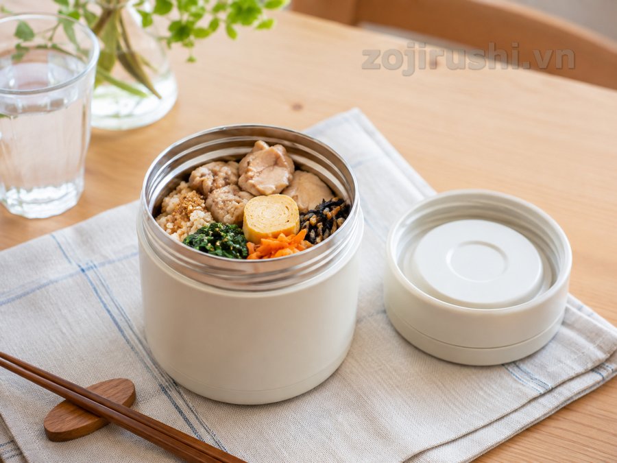 Cách vệ sinh cà men cơm Zojirushi và xử lý mùi ở gioăng nắp 2 Cách vệ sinh cà men cơm Zojirushi