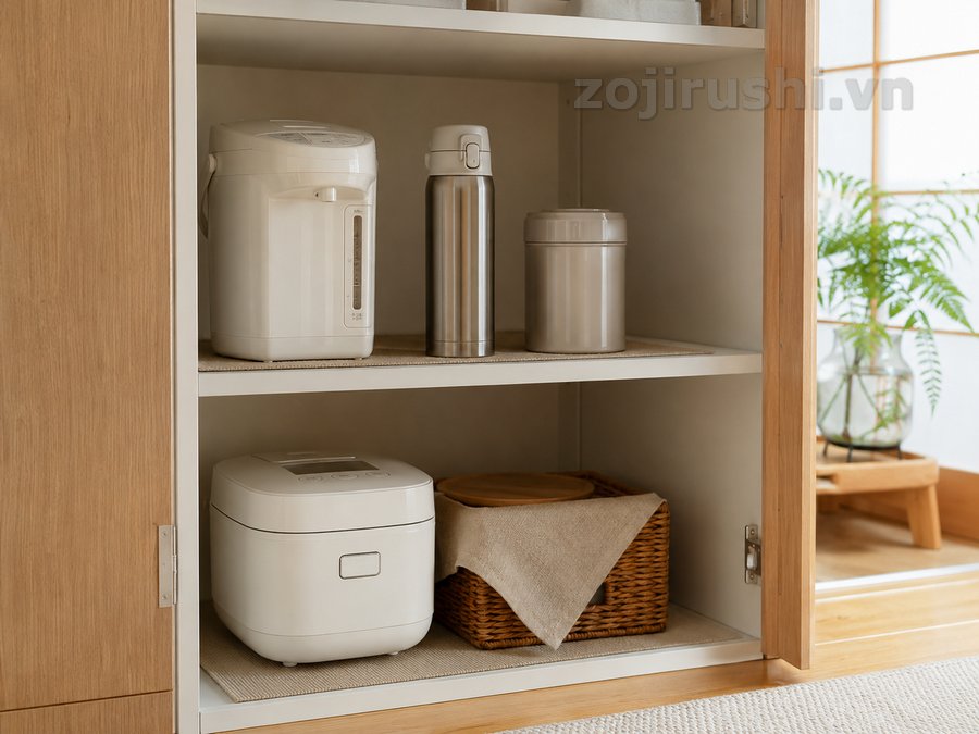 Cách bảo quản sản phẩm Zojirushi khi không sử dụng trong thời gian dài 2 Cách bảo quản sản phẩm Zojirushi khi không sử dụng trong thời gian dài