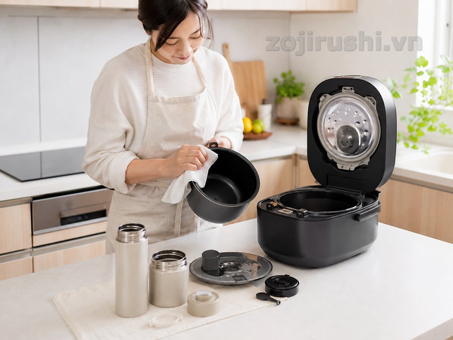 Cách bảo quản sản phẩm Zojirushi khi không sử dụng trong thời gian dài 1 Cách bảo quản sản phẩm Zojirushi khi không sử dụng trong thời gian dài