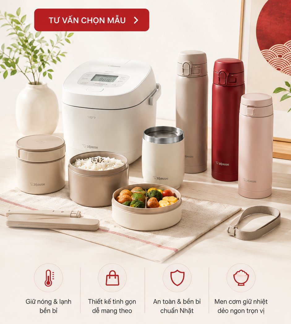 Zojirushi Việt Nam | Gia dụng Nhật Bản cao cấp cho gia đình