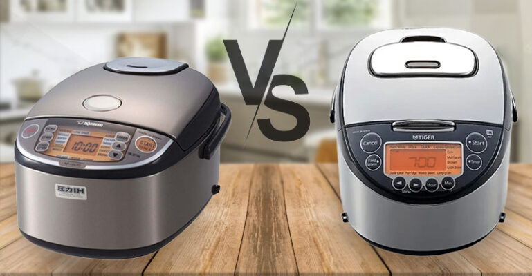 So sánh nồi cơm điện cao tần Zojirushi và Tiger, nên mua hãng nào