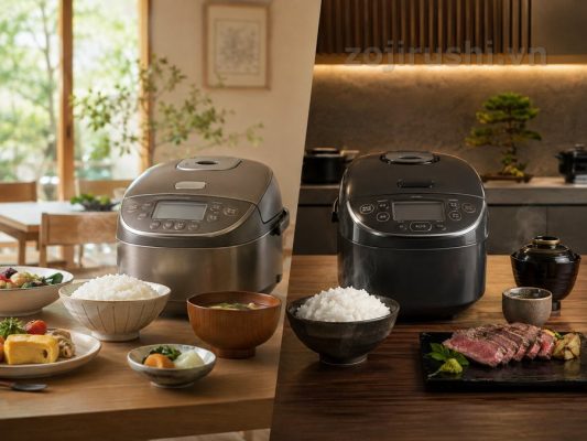 Nồi cơm cao tần Zojirushi hay áp suất cao tần: nên chọn loại nào?