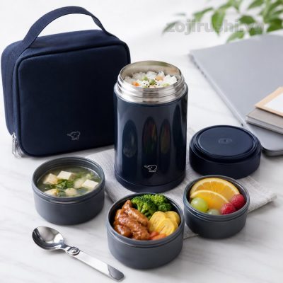 Cách chọn cà men cơm Zojirushi cho dân văn phòng và học sinh
