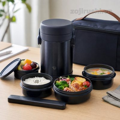 Cách dùng cà men cơm Zojirushi