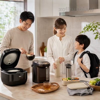 Mẹo dùng Zojirushi trong gia đình