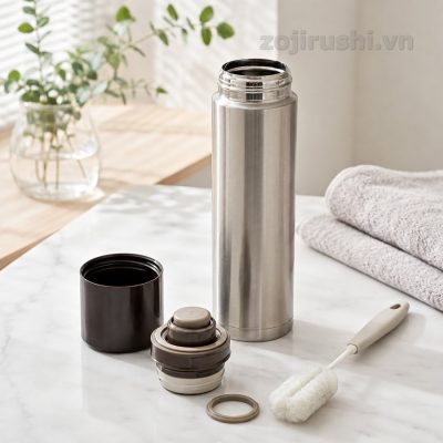 Cách vệ sinh bình giữ nhiệt Zojirushi
